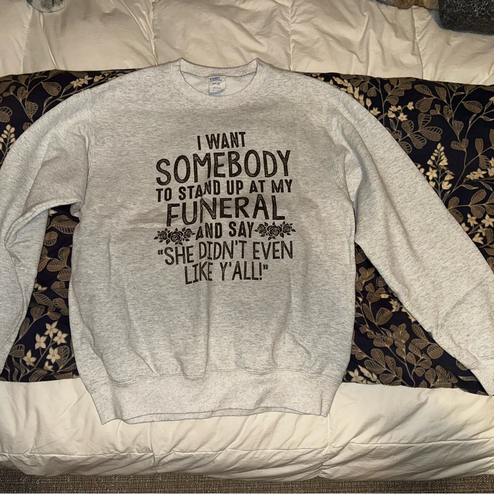 Graphic Sweatshirt unisex medium